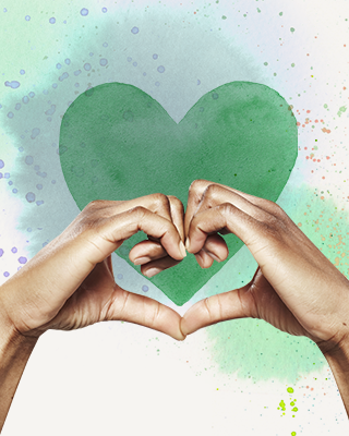 mani a cuore