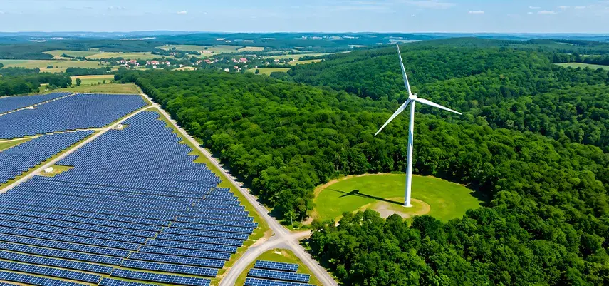 impianti per la produzione di energia alternativa eolica e solare